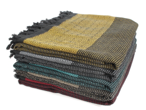 double cotton throw